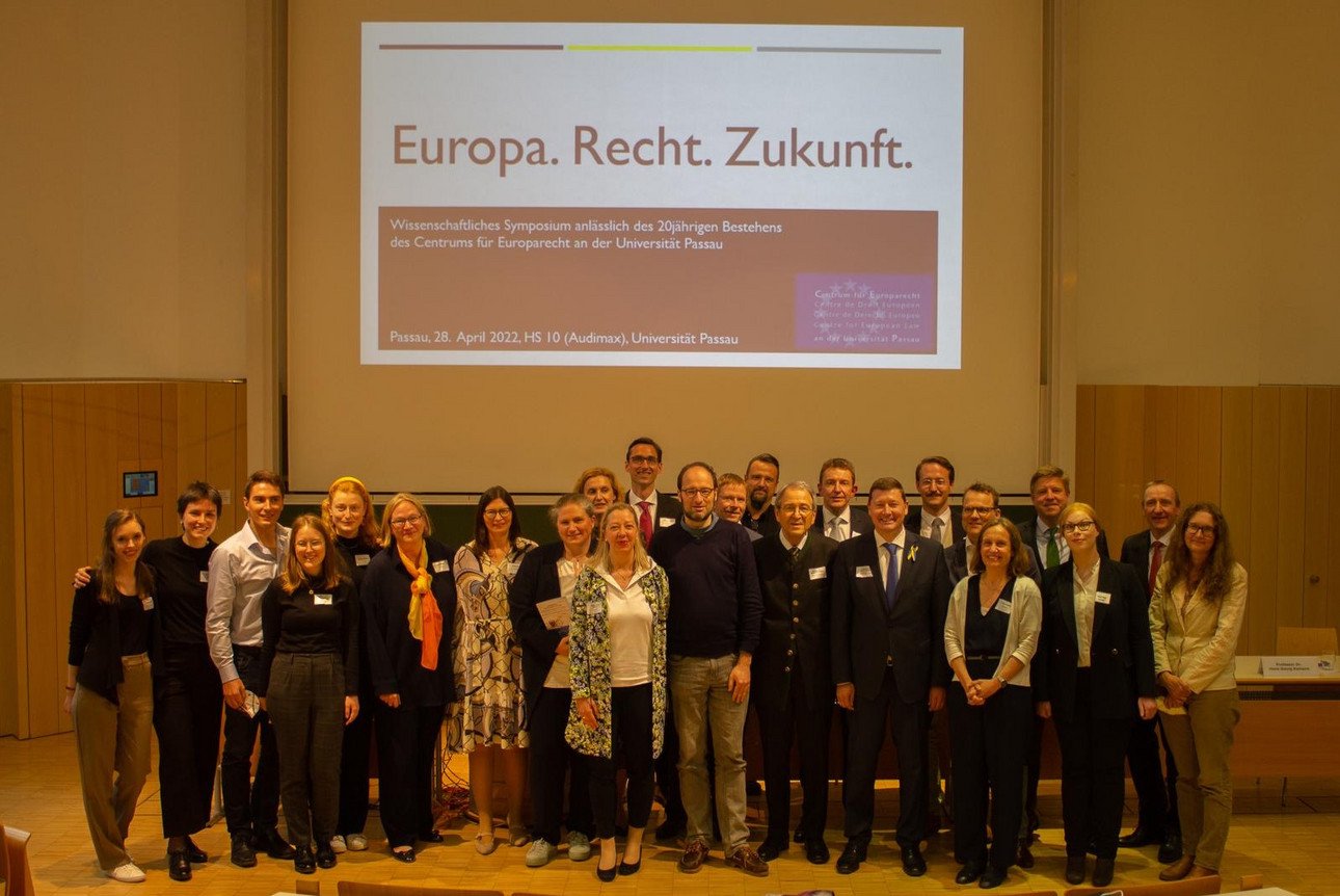 Mitglieder des Centrums f&uuml;r Europarecht der Universit&auml;t Passau
